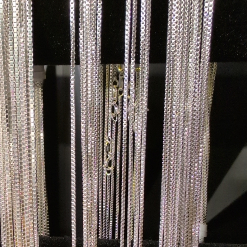 Sterling Silver Box Chain